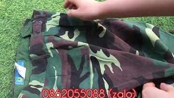 QUẦN LẺ K07 LỤC QUÂN SỐ 5