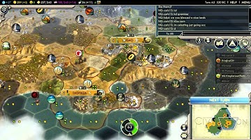 Civilization V Multiplayer Game 6 Songhai Trifection P02
