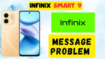 Message Problem infinix Smart 9 || Solve message issues || Messgae not working solution #infinix