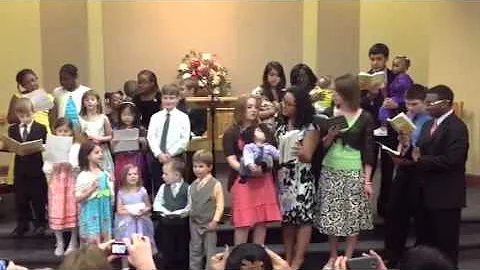 CONGREGATION KIDS SINGING