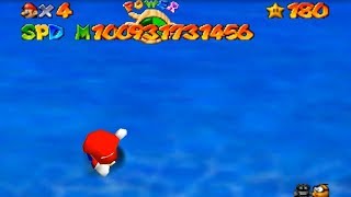 EXTREME BLJ WITH MORE THAN 100 MILLION SPEED AND I APPEAR OUT OF THE MAP CRASHES SM64