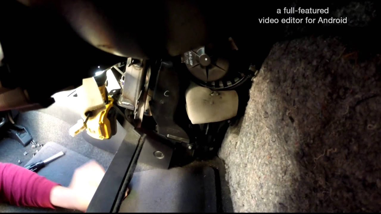 How To Replace A/C BLOWER MOTOR 08 NISSAN VERSA - YouTube