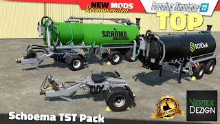 FS22 | Schoema TST Pack (by VertexDezign) - Farming Simulator 22 New Mods Review 2K60