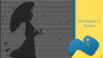 Bad Apple!! in Python Console