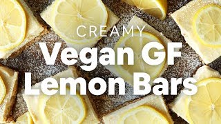 Creamy Vegan GF Lemon Bars | Minimalist Baker Recipes Easy Lemon Cookies Vegan Gluten Free Minimalist Baker Recipes