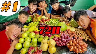 Anh Ba Phải | Thử Thách 72H Cắm Trại Ngoài Đồng Chỉ Ăn Trái Cây - Phần 1 | 72h Challenge