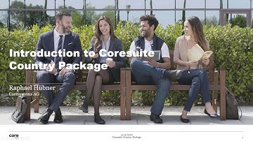 Introduction to Coresuite Country Package (EN)