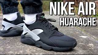 entrenador Torpe en frente de NIKE AIR HUARACHE REVIEW - On feet, comfort, weight, breathability, price  review - YouTube