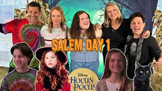 i met the cast of hocus pocus! | Salem, Massachusetts vlog (day 1)