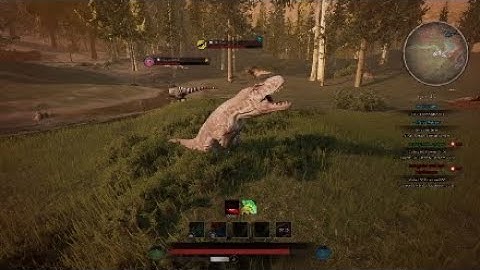 Path of Titans. Rex Trio Trampled At Glc. Family Therapy Required For This Rex Group... Cruel World.