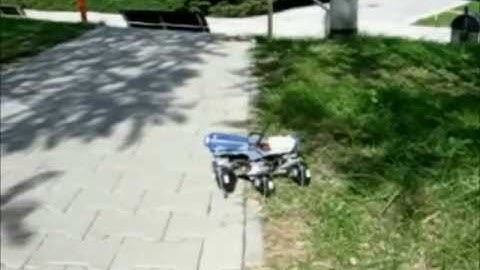 Efficient gait learning in simulation