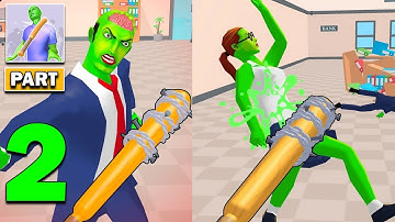 ZOMBIE SMASH - Gameplay Walkthrough Part 2 - New Update (iOS, Android)