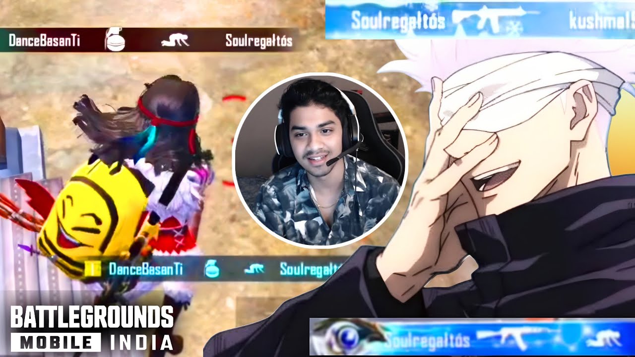 DANCE BASANTI VS SOUL REGALTOS 😱😂😂|| BGMI AGRESSIVE AND FUNNY GAMEPLAY ...