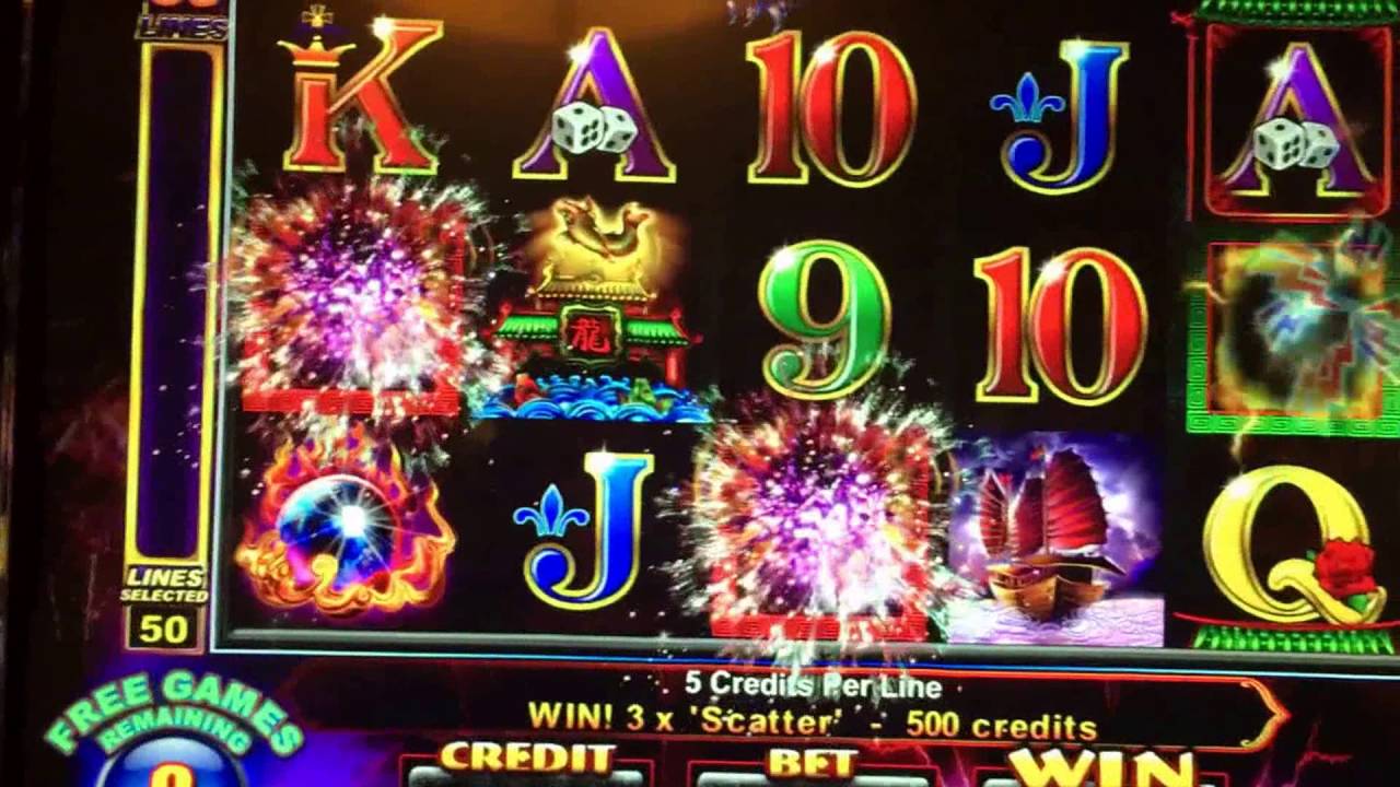 Slot Bonus on Thunder Dragon Slot (Ainsworth) Max Bet $2.50