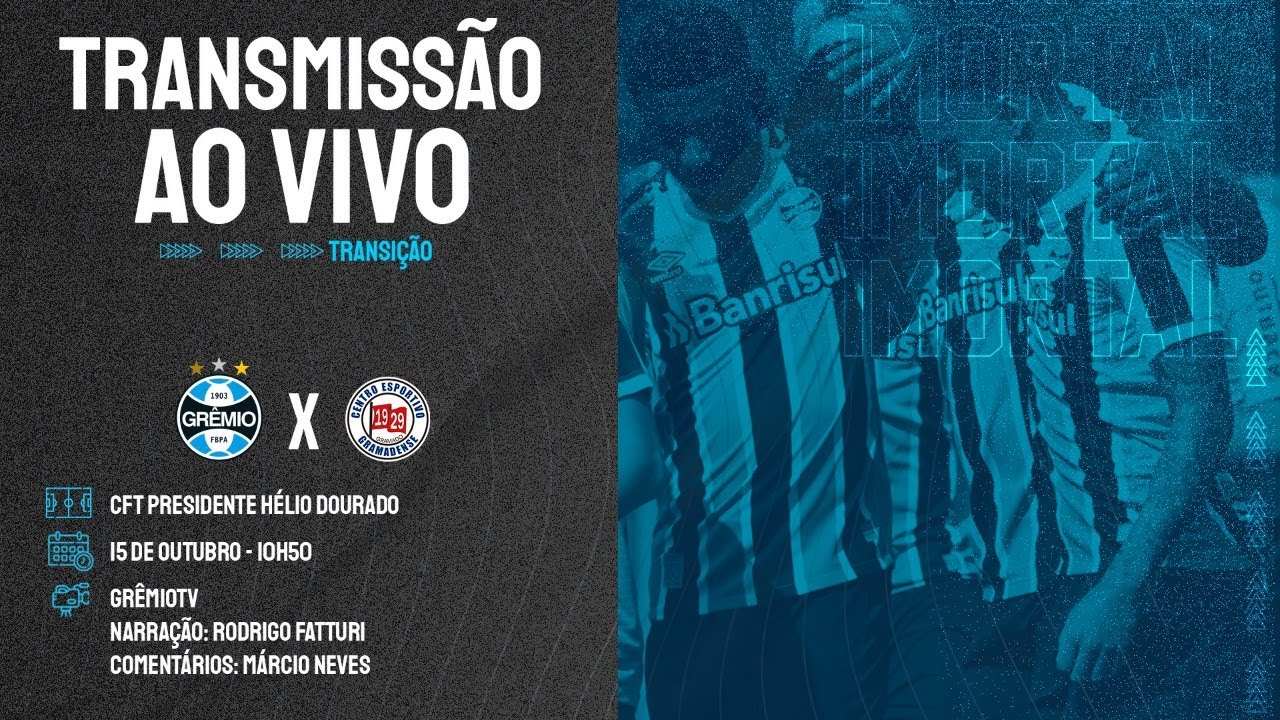 Grêmio aplica 11 a 0 sobre o Rio Pardense e assume a liderança no grupo C  da Copa FGF