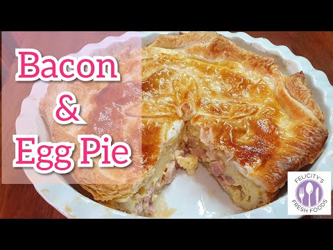 Video: Hvordan Man Laver Et æg Og Bacon Pie