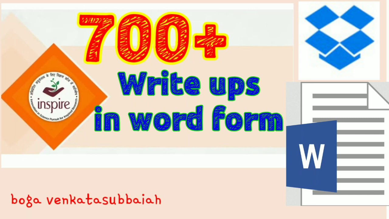 700+ inspire writeups - YouTube