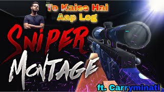 Tdm sniper m24 montage | yalgaar | Carryminati | Noob to Pro Gameplay