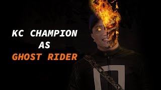 Kc Champion To Ghost Rider Fan Art