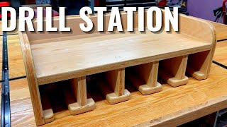 Drill Station: Simple and Easy Shop Project