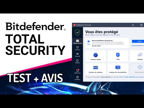 BITDEFENDER Total Security : TEST + 5 clés à GAGNER !