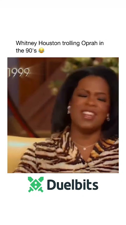 #whitneyhouston #oprahwinfrey WHITNEY HOUSTON TROLLS #oprah AND SAYS OPRAH SONG IS HER FAVORITE