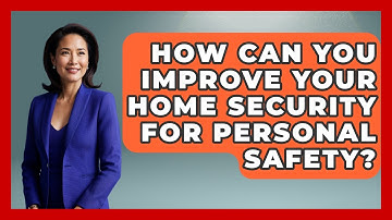 How Can You Improve Your Home Security For Personal Safety? - Real Life Curriculum