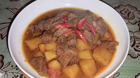 Resep SEMUR DAGING KENTANG‼️semur daging sapi tanpa santan, enak empuk gurih #semurdagingsapi #masak