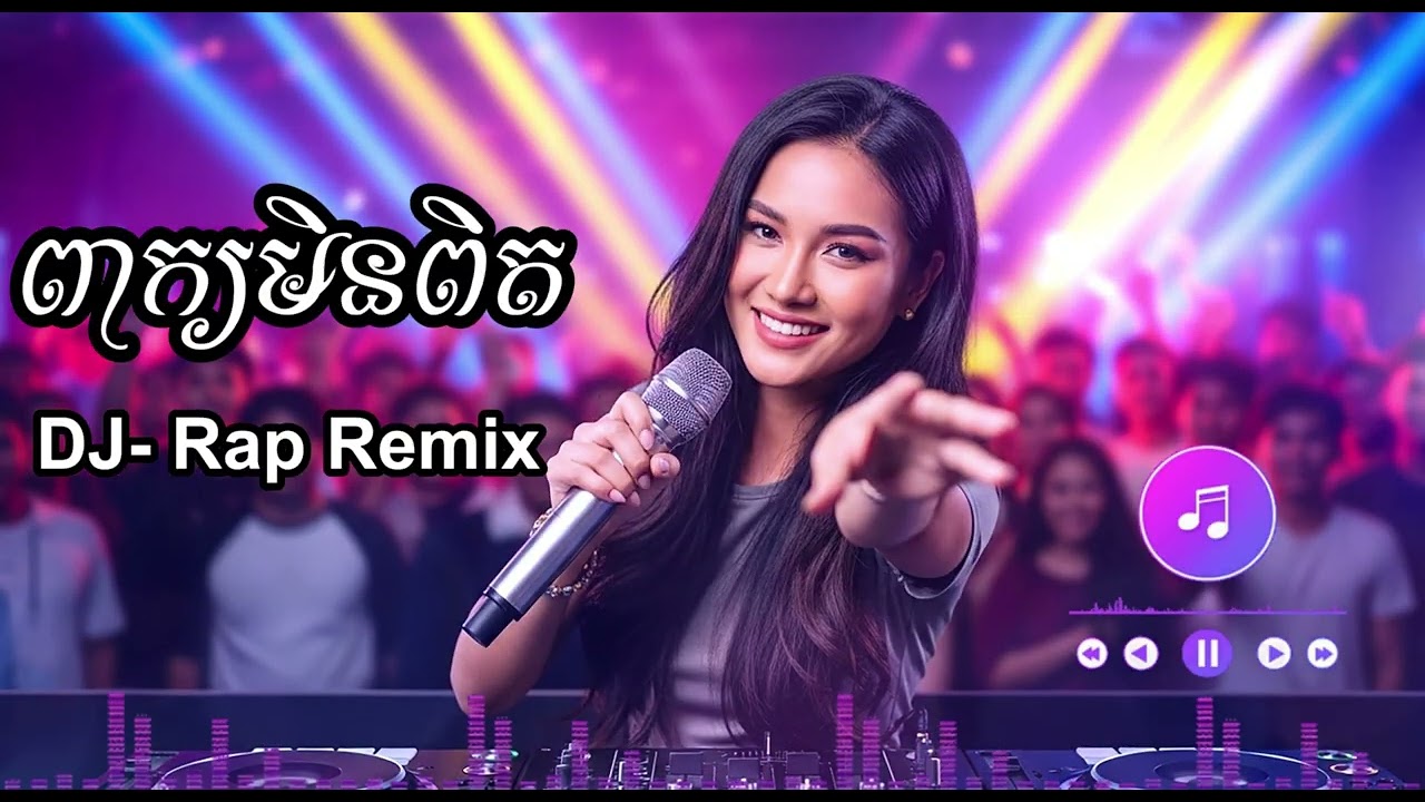 ពាក្យមិនពិត សារ៉ាវាន់🔥🔥 DJ-Rap | Peak Min Pit | Khmer & English  Music Cover