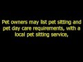 List pet sitter assignments, find pet sitters worldwide. Pet sitting &
dog walking directory.[review][scam][best product][how to]