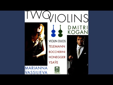 Sonatina for 2 Violins, H. 29: III. Allegro moderato