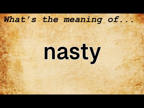 Video: Was ist die Definition von masty?