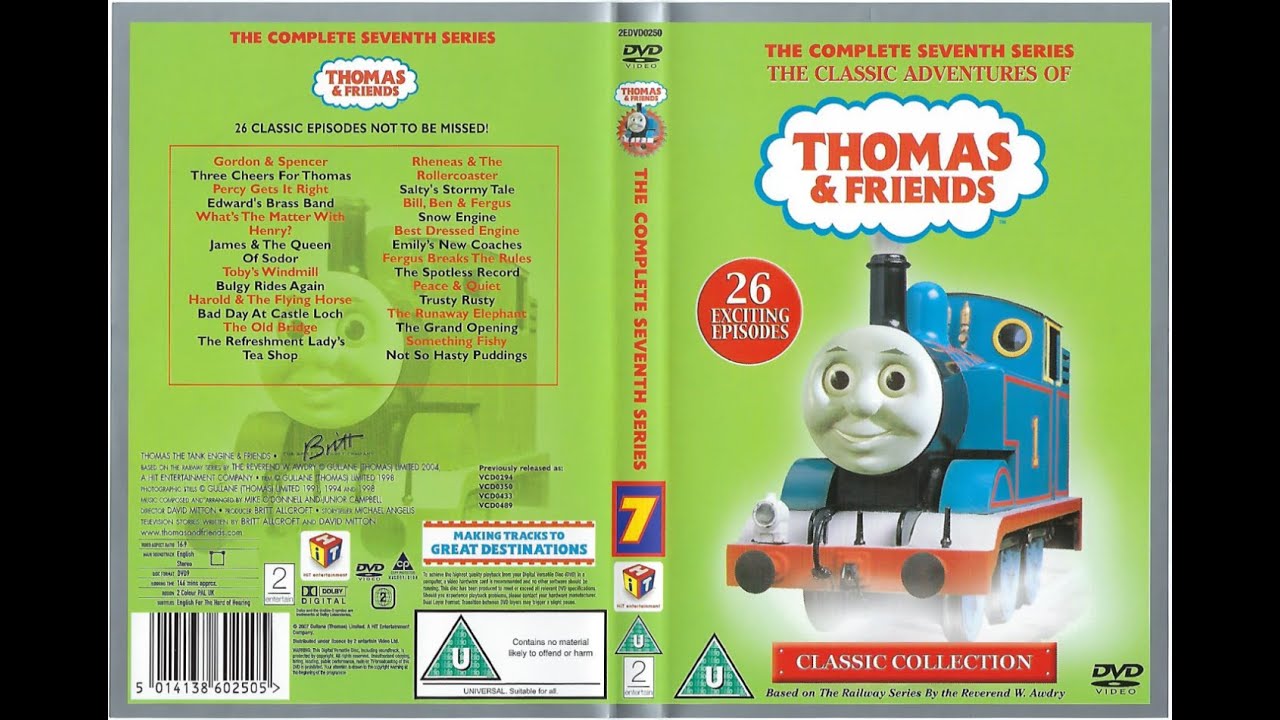 Thomas & Friends: The Complete Seventh Series 2008 UK DVD Walkthrough ...