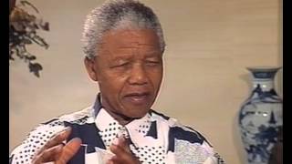 Evita Bezuidenhout interviews President Nelson Mandela 17 November 1994