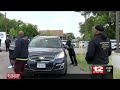 Young men practice with police on traffic stop procedures, build trust