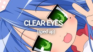 clear eyes - aidan swank & bleachblonde (sped up & bass boosted)