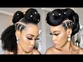 EASY ELEGANT UPDO'S /  BRIDAL EDITION ON 4C NATURAL HAIR / Tupo1