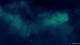 8D Harp Music || Float Through Dreamy Dark Sky Clouds | Cosmic Relaxation & Stress Relief 🌌💤