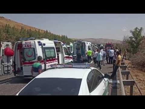Son Dakika...Gaziantep Nizip yolunda feci kaza! Kazada 2 gazeteci olmak üzere toplam 15 kişi hayat