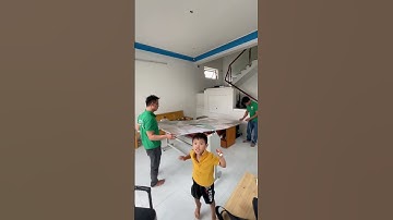 Cách cán decal khổ lớn