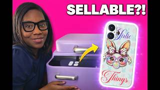 HTVRONT Phone Heat Press Review… Can It Create SELLABLE Products or Nah?