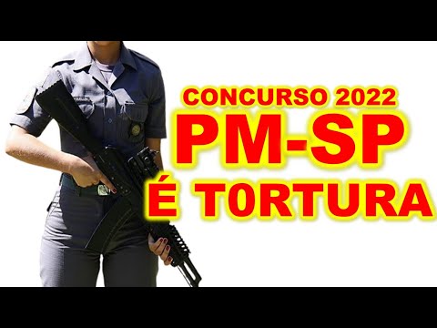 Concurso PM-SP Soldado 2022 NÃO COMPENSA NÃO VALE A PENA É T0RTURA : ex-soldado solta palavrão PMSP
