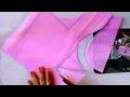 Trending Net Saree Blouse Design / Back Neck Cutting And Stitching