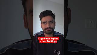Copy-Paste Replies Are Killing Your Hotel Bookings #shorts #hotelmarketing