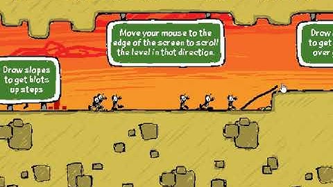 Scribble (Nitrome.com) Levels 1-5: Desert
