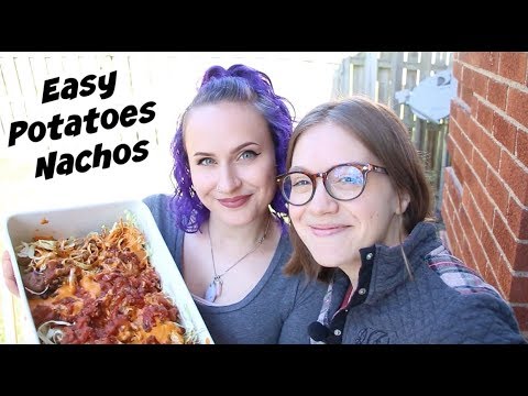 Easy Potato Nachos