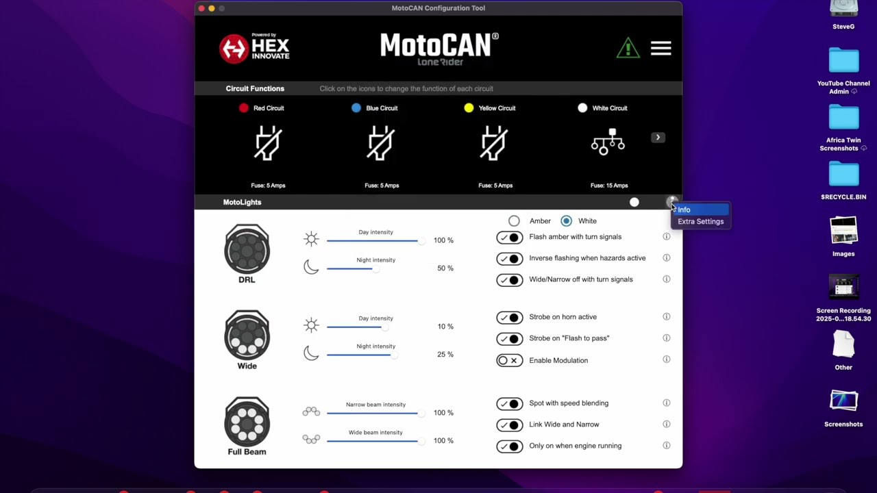 LoneRider MotoLights Detail Review!!! BEST all in one LIGHTS for Adventure Bikes!!!