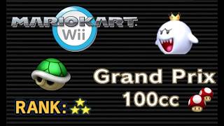 Mario Kart Wii - Retro Grand Prix: 100cc Shell Cup (3-Star Rank)