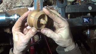Woodturning an Oloid (hexasphericon) - Part 3