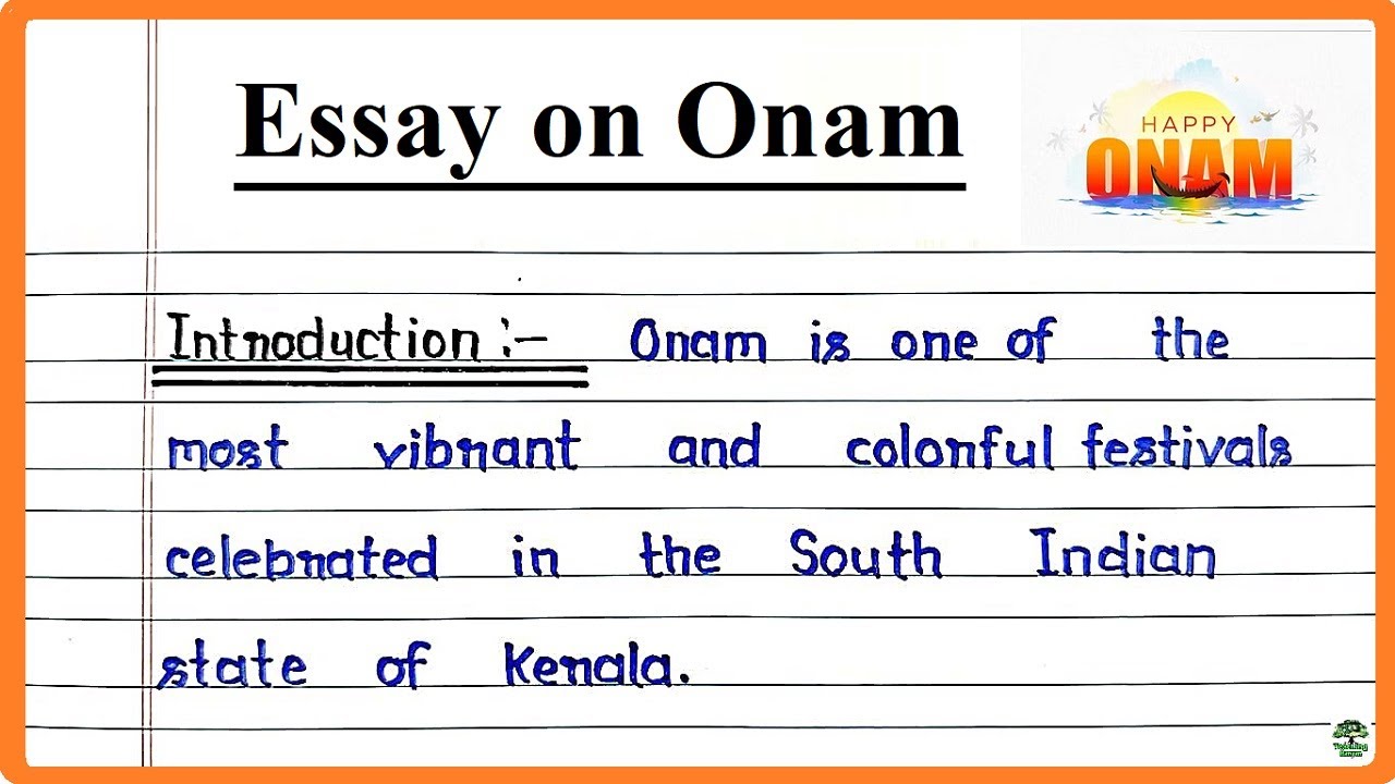 holi aur onam essay by vishwanath ayyar